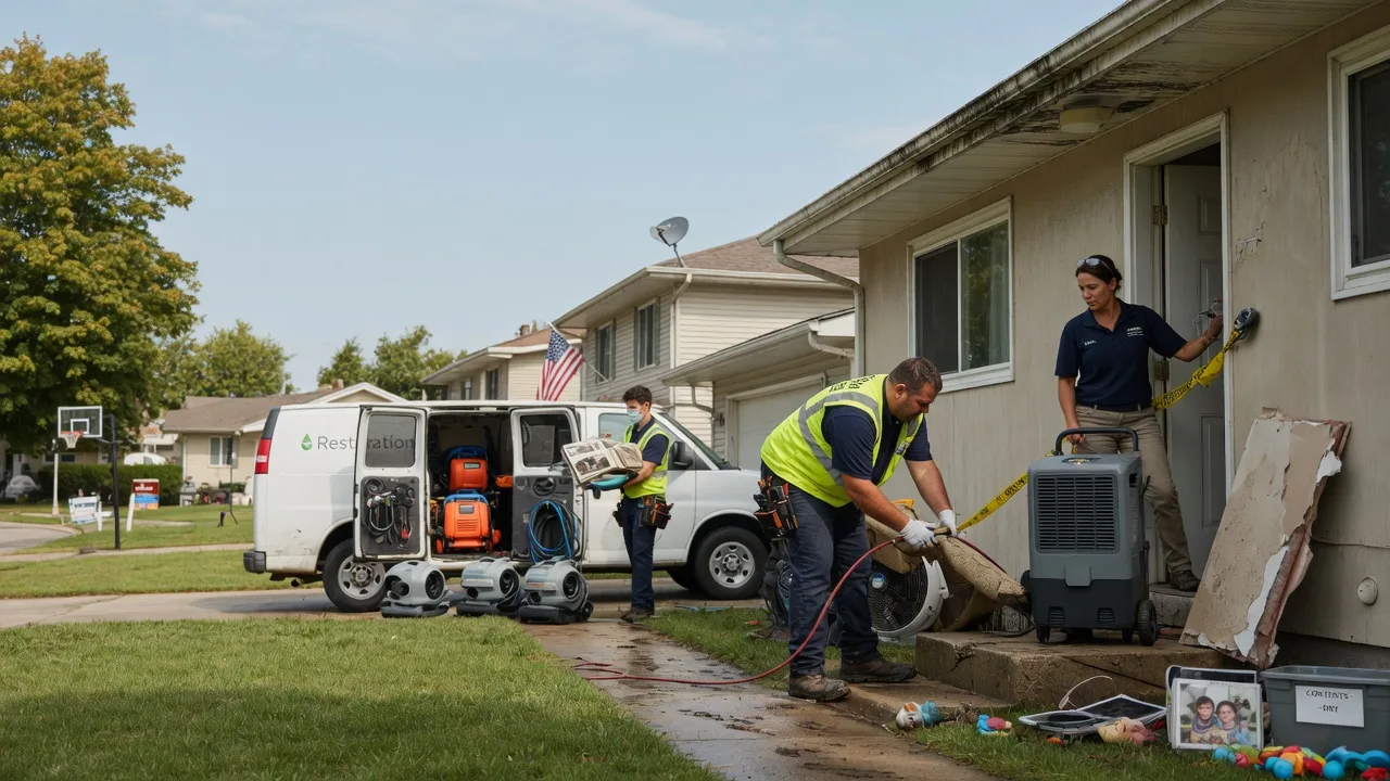 Water Damage Restoration in Columbus, MS near me
